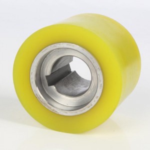 urethane rubber rollers with keyway