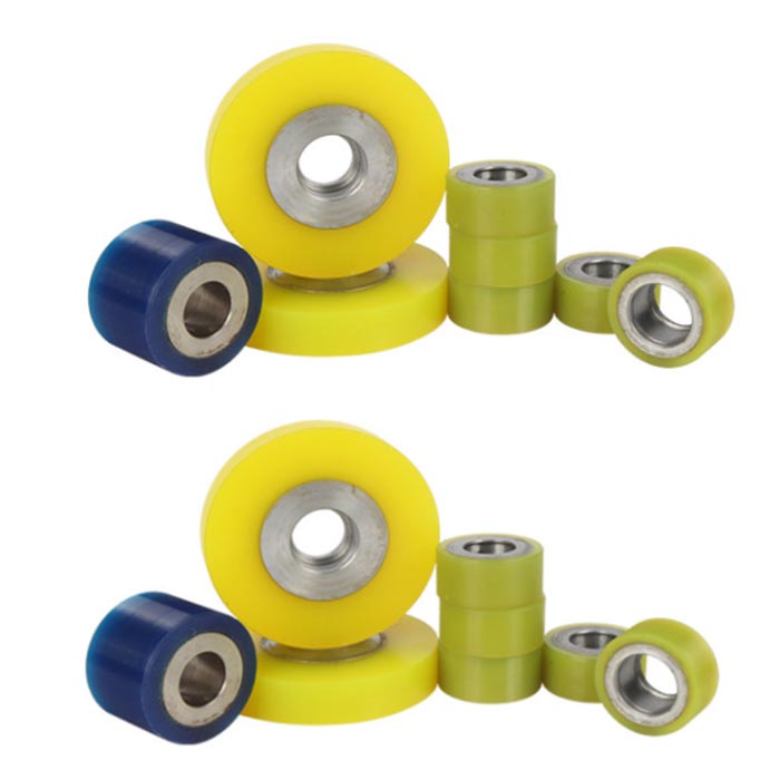 Production steps of polyurethane rubber roller wheels