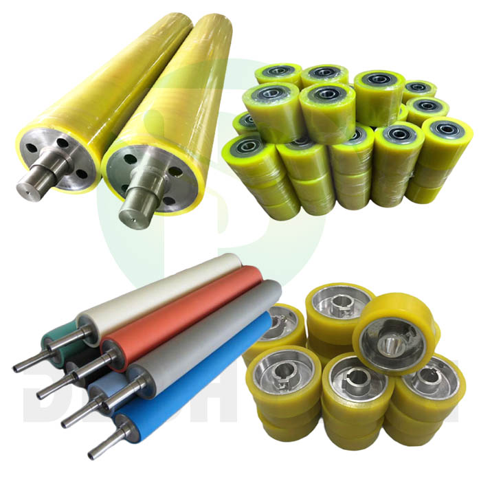 Application scope of rubber rollers and types
