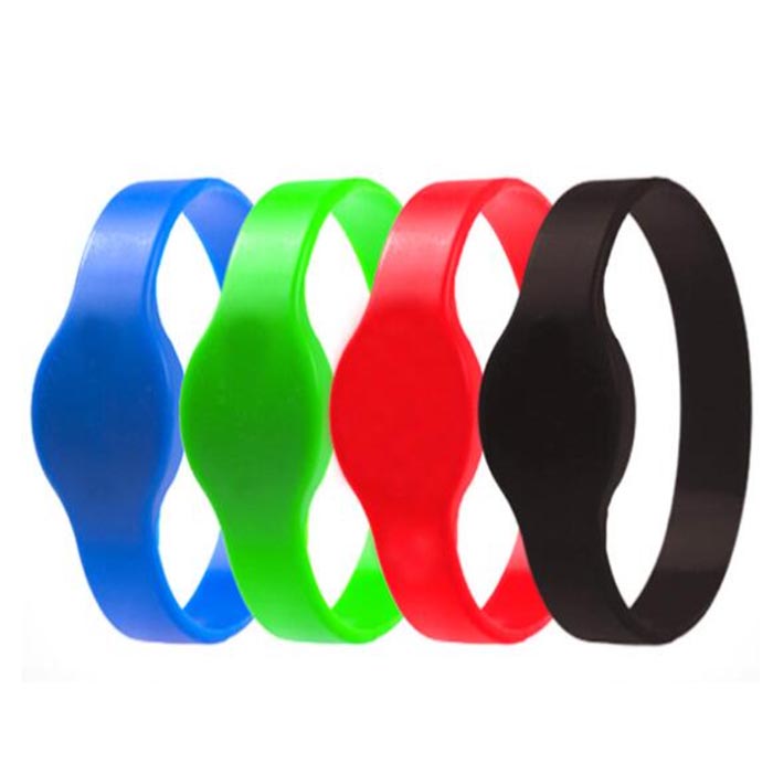 How to clean the silicone wristband？