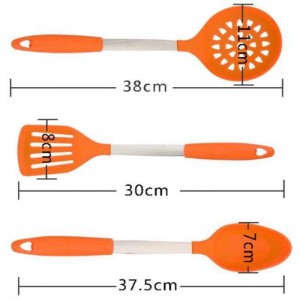 Food grade silicone spoon cutlery Silicone products maker