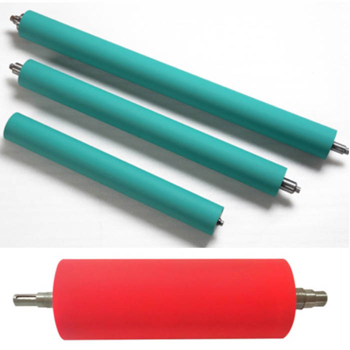 Material and characteristic of rubber roller