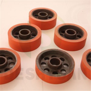 Accept Customized High Temparature Resistance Silicone Rubber Wheel