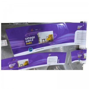 Heat transfer paper film printing for PP PE plastic paint bucket