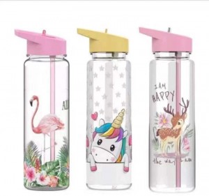 PET plastic thermal transfer film heat transfer label sticker for plastic bottle