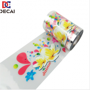 Hot stamping foil for plastic cup