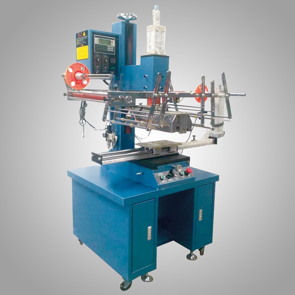 Heat transfer machine for plastic paint bucket and pails