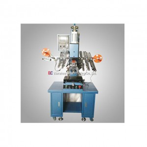 Automated Heat Transfer Label Machine For Square bottles Lipsticks Buckets