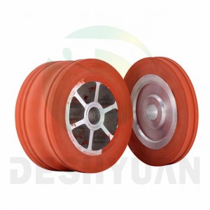Cheap Price Silicone Rubber Wheel Heat Temperature Resistance Silicone Wheel