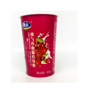High quality cheaper price cartoon design IML in mold label paper in mold labeling for pp cups