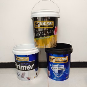 Metallic in Mold Label in Mould Label Iml Label for PP Paint Buckets