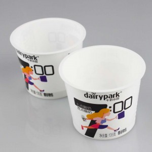 IML PP labels in mould label for plastic ice cream box