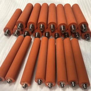 PU Roller Laminating rubber Rollers with steel shaft