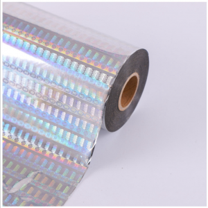 China holographic heat transfer film laser material transfer sticker heat transfer pet film for laser printer