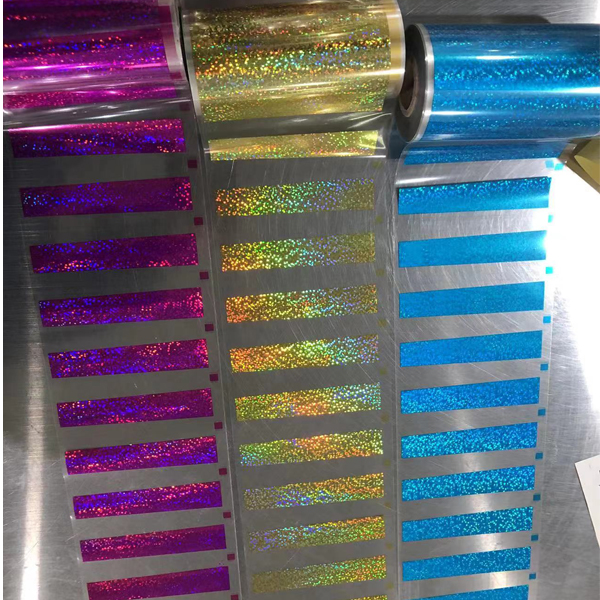 What’s the metal/hologram heat transfer film ?