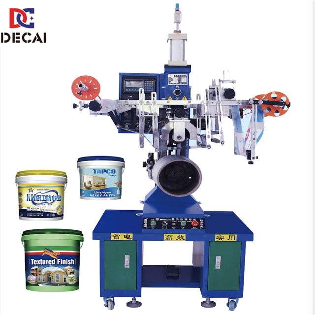 Fully automatic heat transfer machine for plastic printing