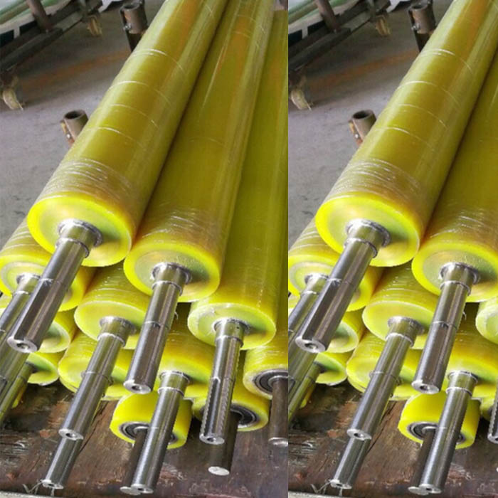 What are the reasons for the degumming of polyurethane coated rollers?