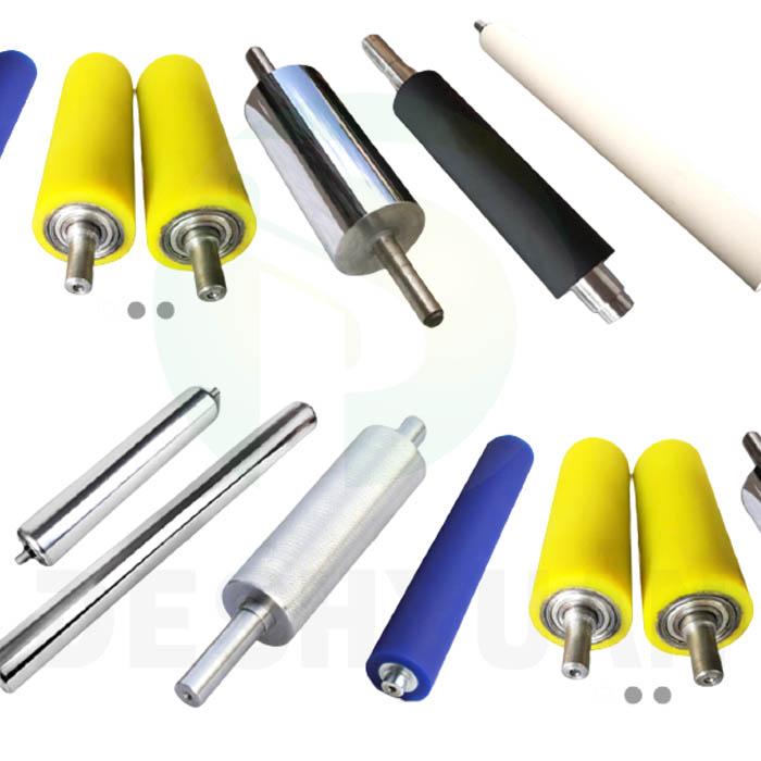 Rubber rollers bring convenience to printing