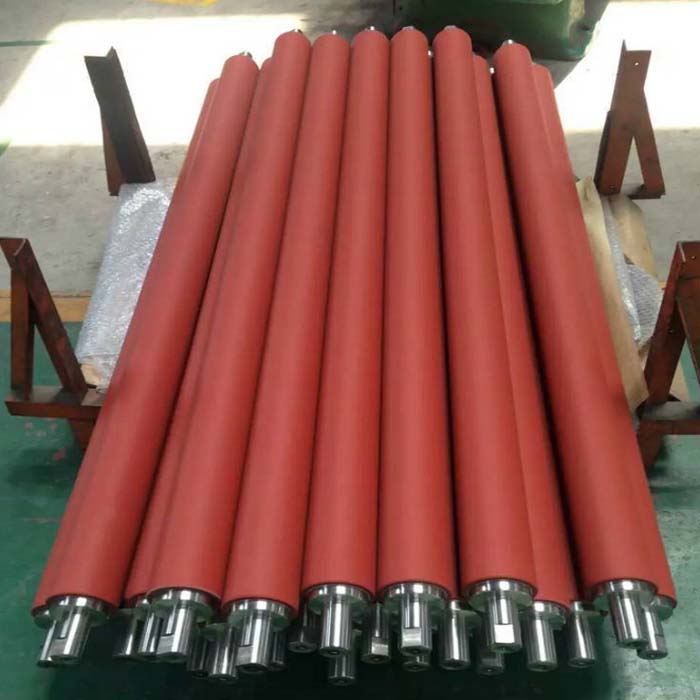 Characteristics of silicone rubber roller