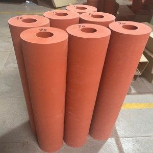 High Temperature Resistant Silicone Roller for Hot Stamping Machine