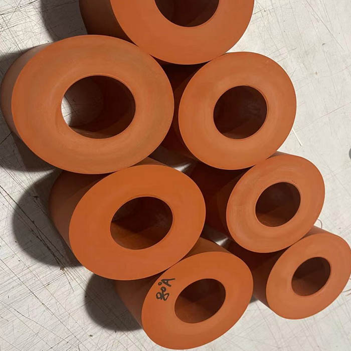 58*125MM silicone rubber roller to Poland