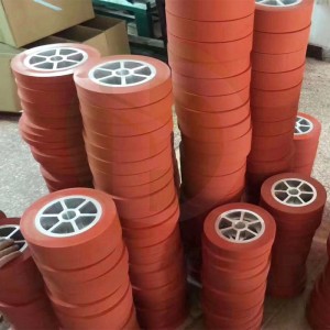 Silicon Rubber Hot Stamping Wheel Roller