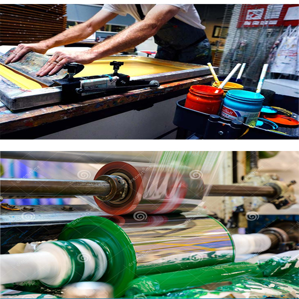 What’s the difference of the Screen printing and Gravure printing?