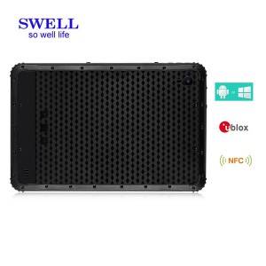 100% Original 12inch Industrial Shockproof Portable Rugged Mobile Computer M3-7y30 Rom With Keyboard 1d 2d Barcode Scanner