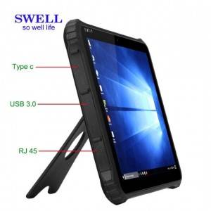 High Quality 1.3ghz Android 4.4 1+16gb Nfc 14000mah 2016 Golden Rugged Heavy Duty 8 Inch Tablet