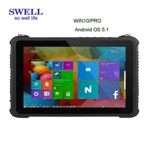 10”Industrial Rugged tablet computer series with RFID NFC handheld reader