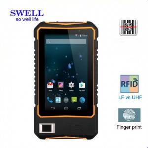 H711 Portable 7inch Low Frequency RFID Reader 134.2KHz Industrial RFID reader