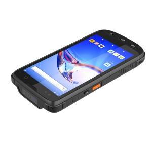 5.5inch industrial Android rugged phone X6 IP65with Impinj R2000 UHF