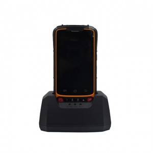 Pokello ea Lintlha Terminal Handheld Barcode Scanner e Kenyelitsoeng A-GPS Mobile Computing