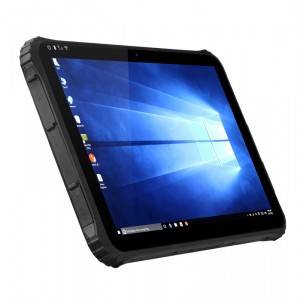 i22K 12.2Inch Window10 Rugged Tablet mei 6300mAh hot-swap batterij