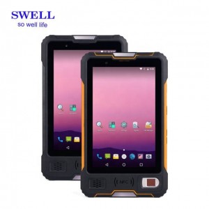 8inches data capture Android biometric/optical fingerprint rugged tablet PC V810B