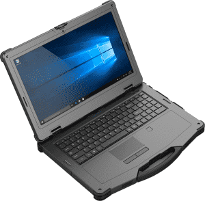 Máy tính xách tay 15 inch Windows 10 home Rugged Model i156