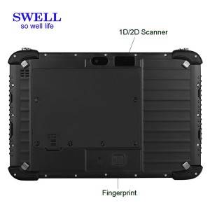 Model number: I10K  Industrial tablet pc dual WIFI build in U-blox chip rugged tablet windows 10