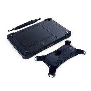 10 inch industrial grade tablet pc integrated NFC mobile rfid scanner with strap