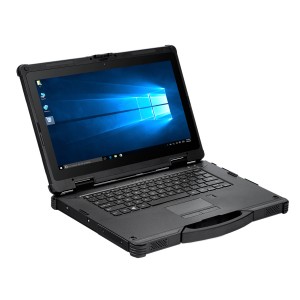 14inch Windows i7 CPU notebook touchscreen industrial rugged mobile laptop
