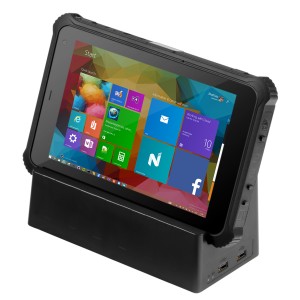 Gegevensverzamelaar Windows OS robuuste mobiele computer Tablet met RJ45 RS232 i88