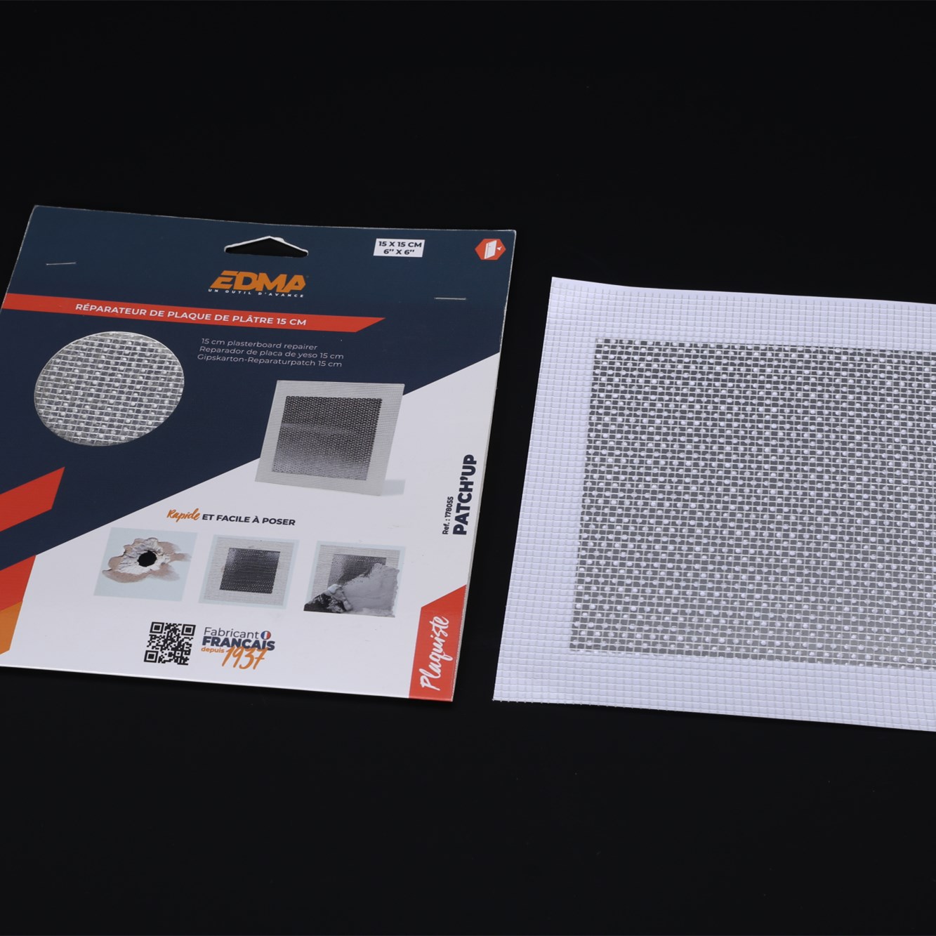 High definition Stuff To Patch Walls - drywall hole repair patch drywall repair kit – Ruifiber detail pictures