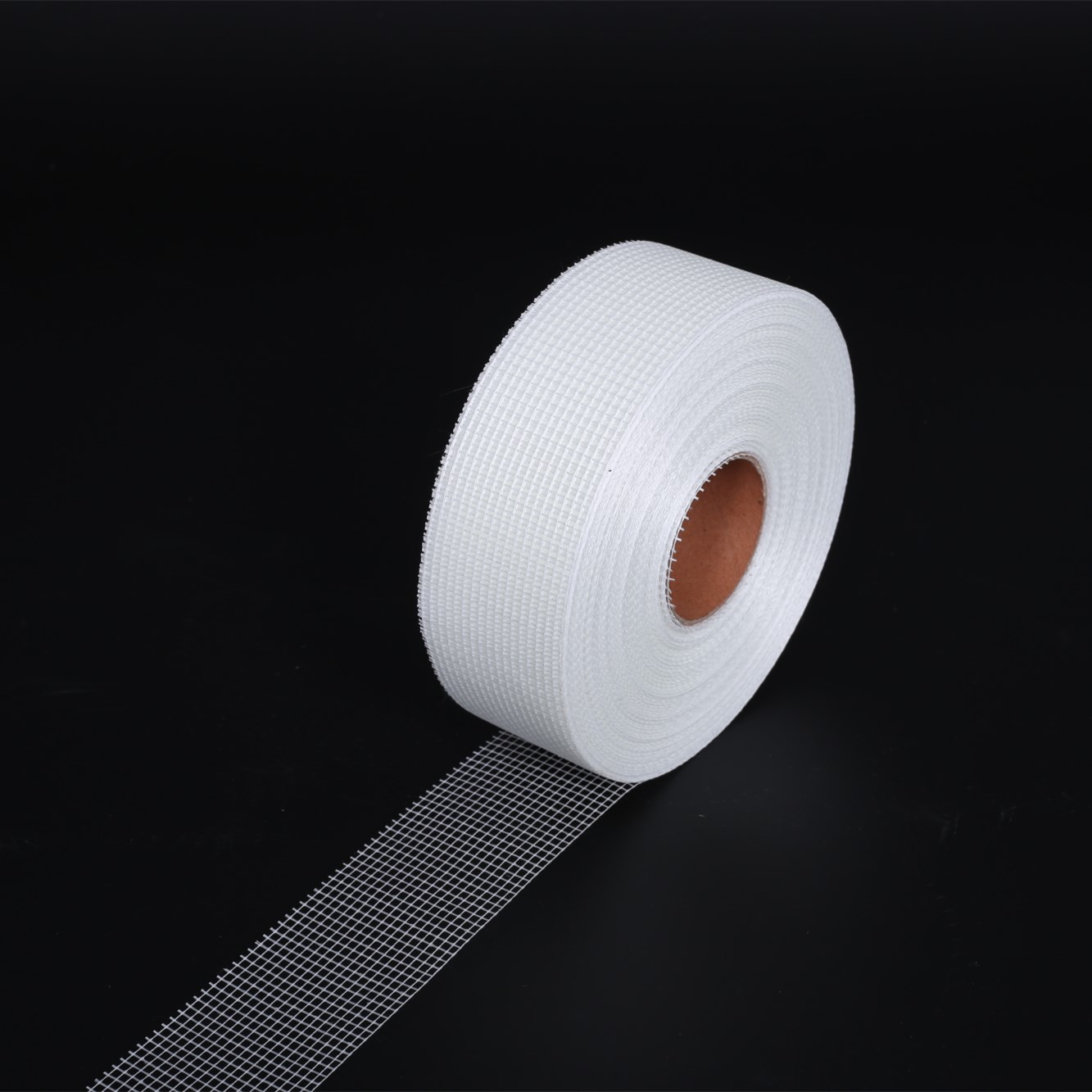 OEM Manufacturer Alkaline Joint Tape - Factory supply Alkaline resistant 9×9/inch 70g fiberglass self adhesive tape for building construction – Ruifiber detail pictures