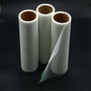 OEM China Tape Joint Compound - Reinforced strapping fiberglass self adhesive cross weave bidirectional straight glass fiber tape fiberglass filament tape jumbo – Ruifiber