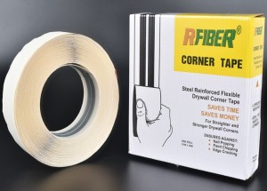 Galvanized steel corner tape for gypsum board flexible corner joint paper tape that perfectly fits every angle
