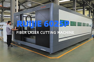 Big Size 6025P Fibre Metal Laser Cutting Machine.