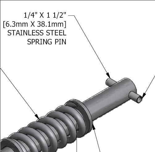 Installation of Slotted Spring Pin