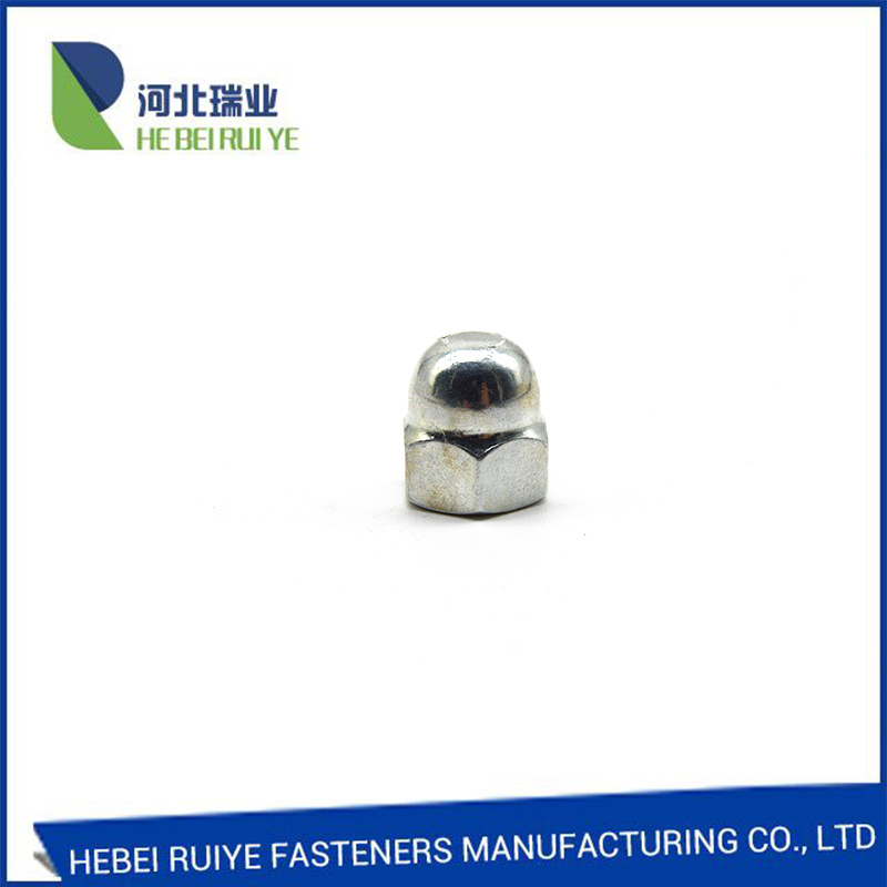 Rapid Delivery for A4 Square Weld Nut - China manufacturer Factory price hexagon cap nuts/Wing Nut  DIN1587  – Ruiye