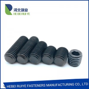 Reasonable price for China Stainless Steel Pan Head Screw Hex Socket Set Machine Screw ISO7380