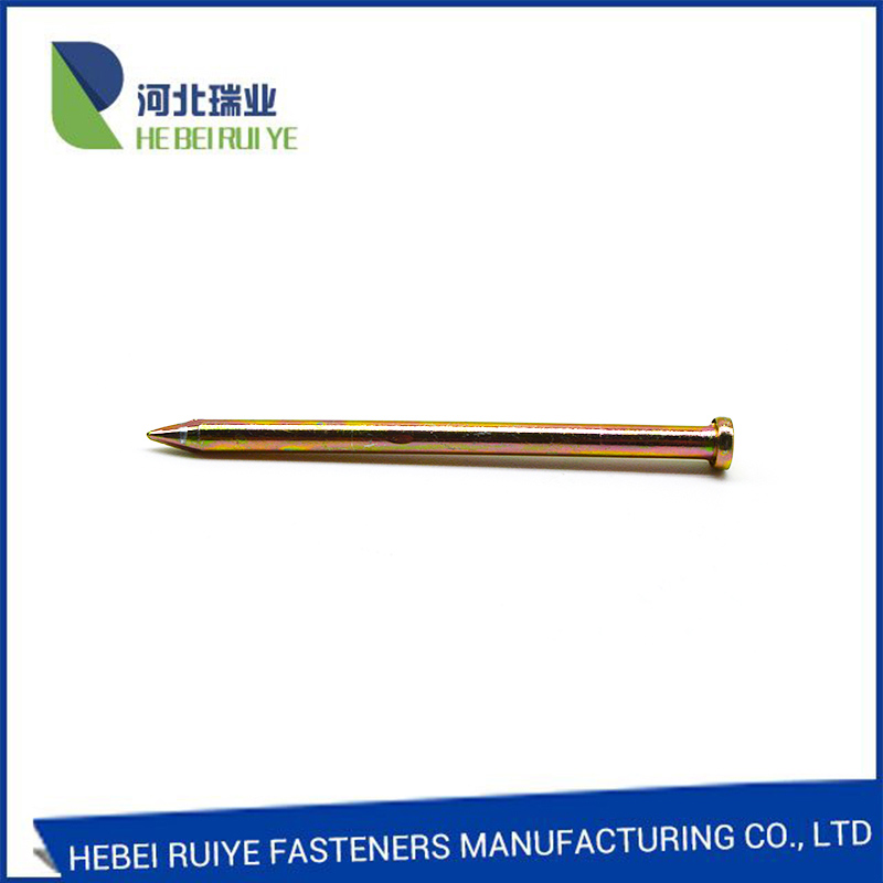 China Wholesale Self Drilling Screws Factories - Hot Sale Galvanized Iron Concrete Nail – Ruiye detail pictures
