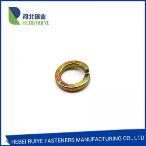 DIN127 steel spring washers spring lock washers factory in China